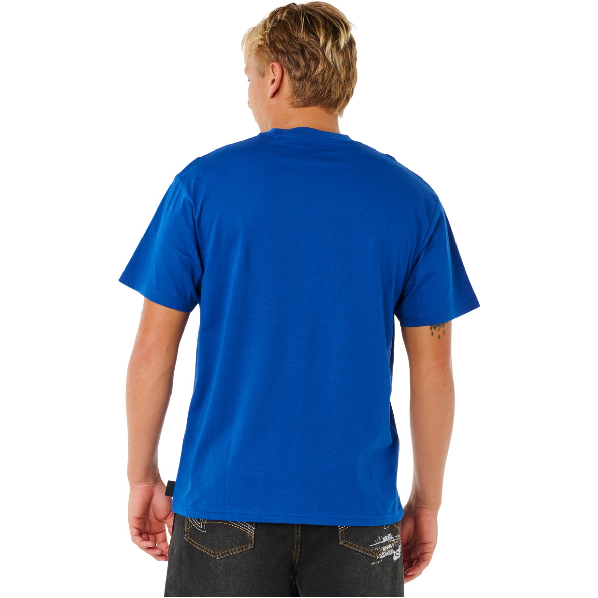 2026 Rip Curl Männer Inner Visions Blast Over Tee 0XNMTE - Electric Cobalt